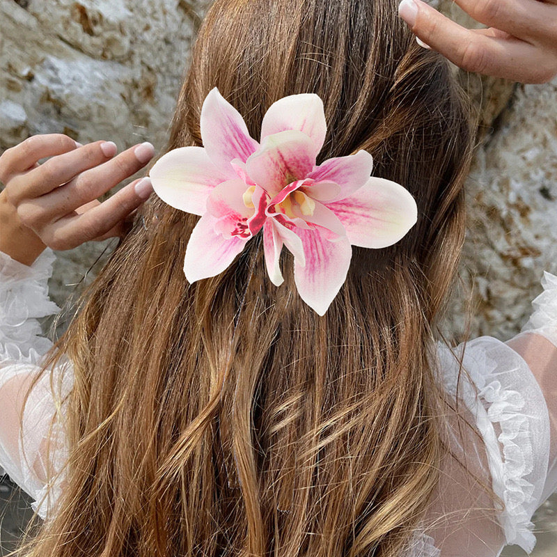 Orquídea para el cabello